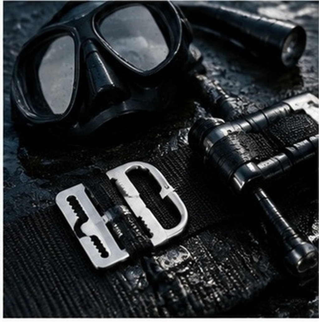 Dive Weight Belt - مجموعتان من مشبك تثبيت حزام الأوزان