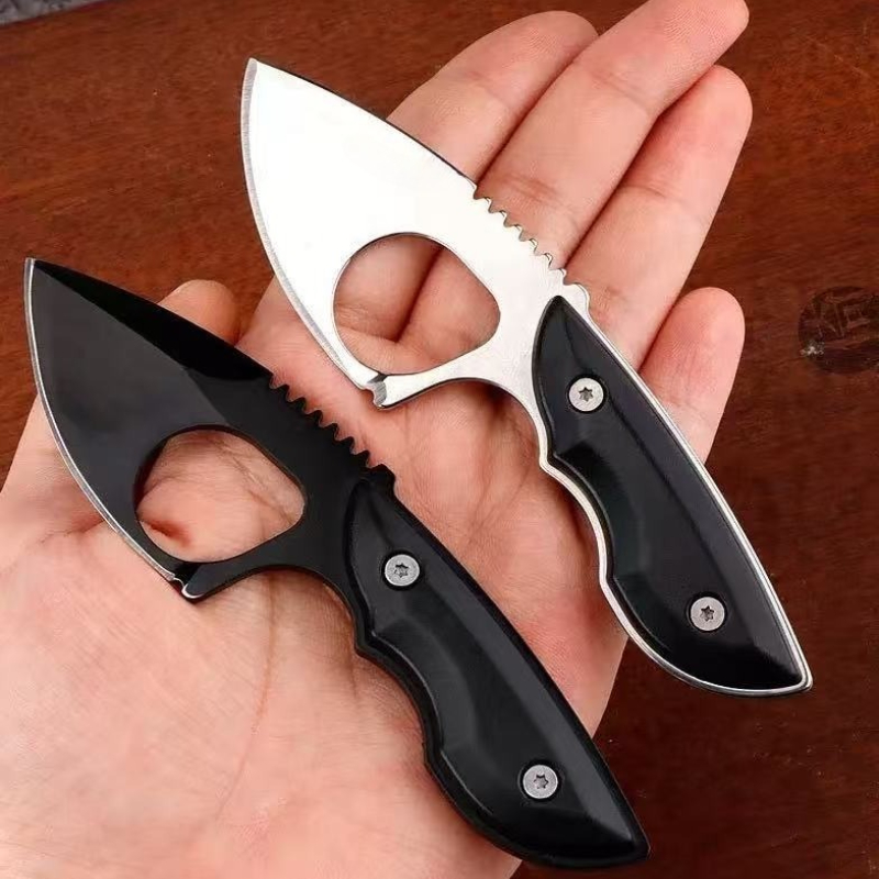 Dive Knife Titanium - سكين مستقيم صغير للاستخدام الخارجي 2025،