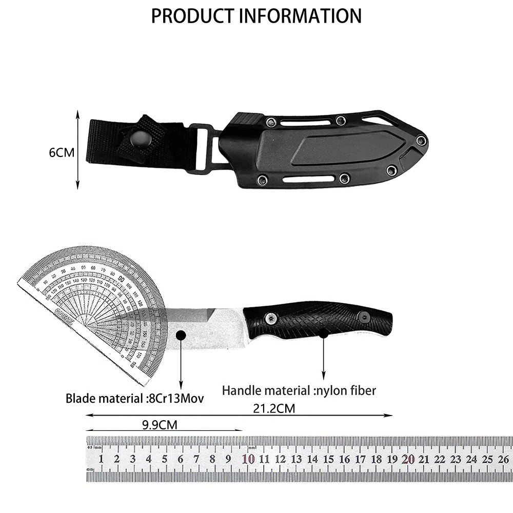 سكين ثابت محمول للاستخدام الخا - مراجعة Dive Knife Titanium وسعره