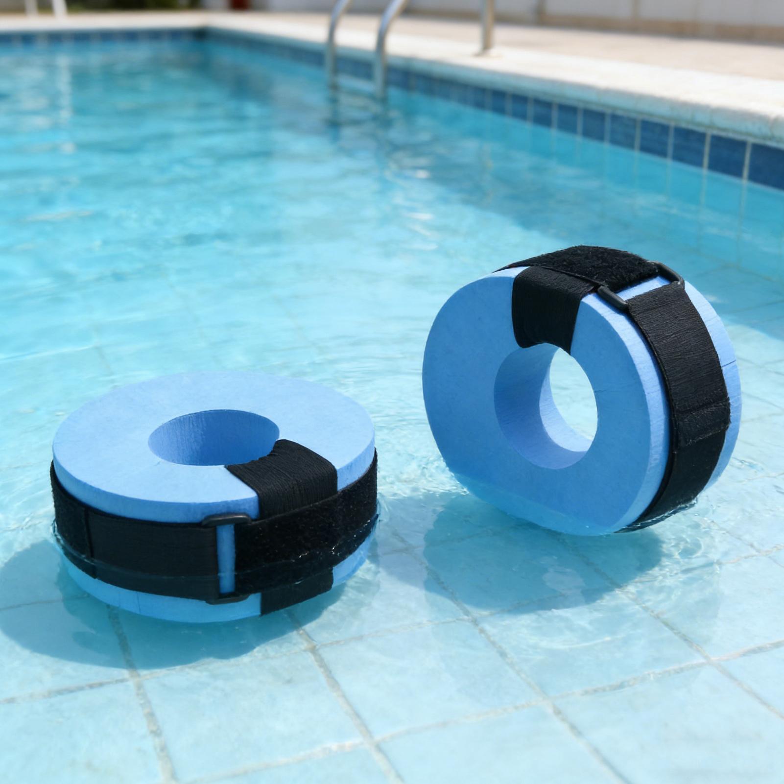 قطعتان من حلقات السباحة الإسفن - مراجعة Aquatic Sports Swimming وسعره