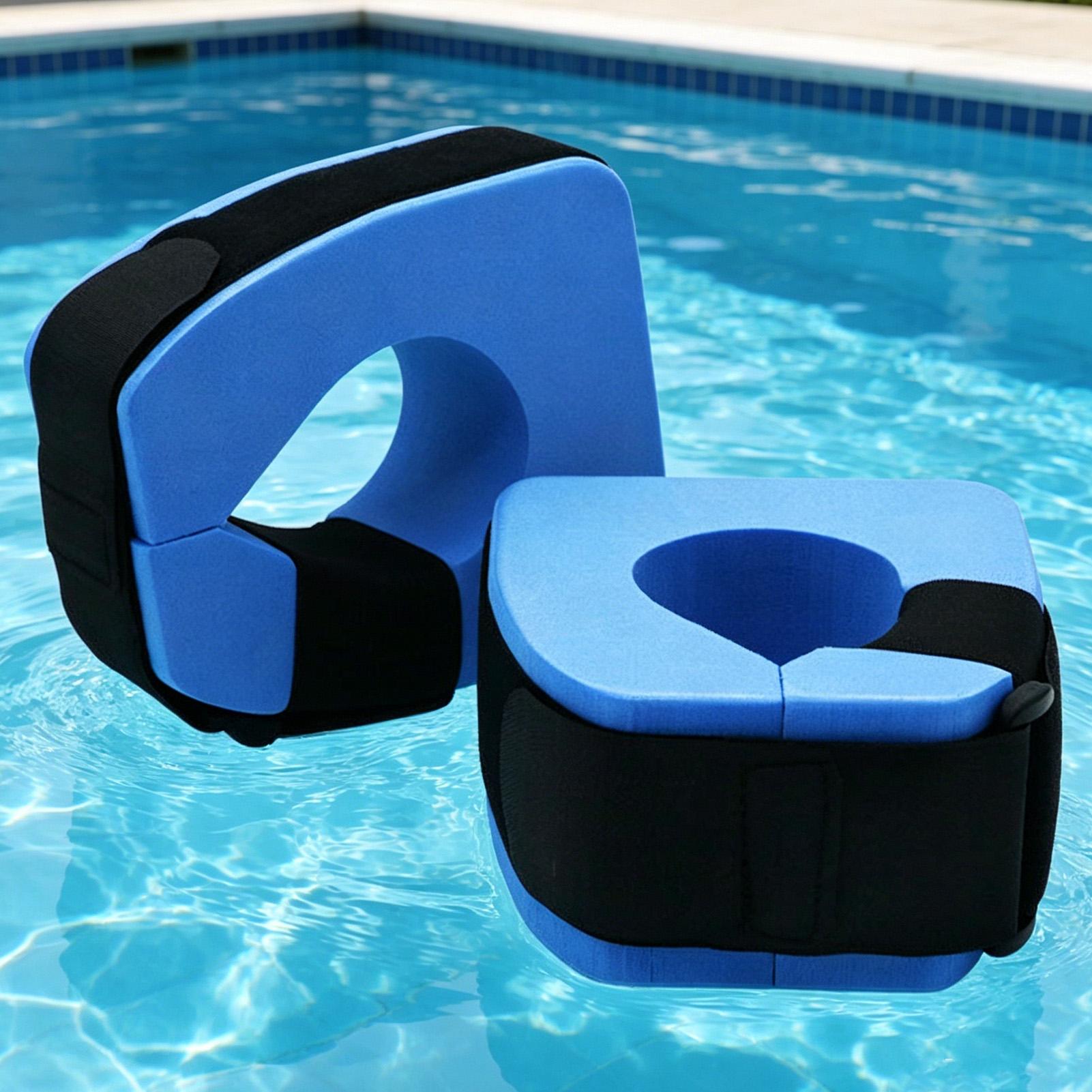 قطعتان من حلقات السباحة الإسفن - مراجعة Aquatic Sports Swimming وسعره
