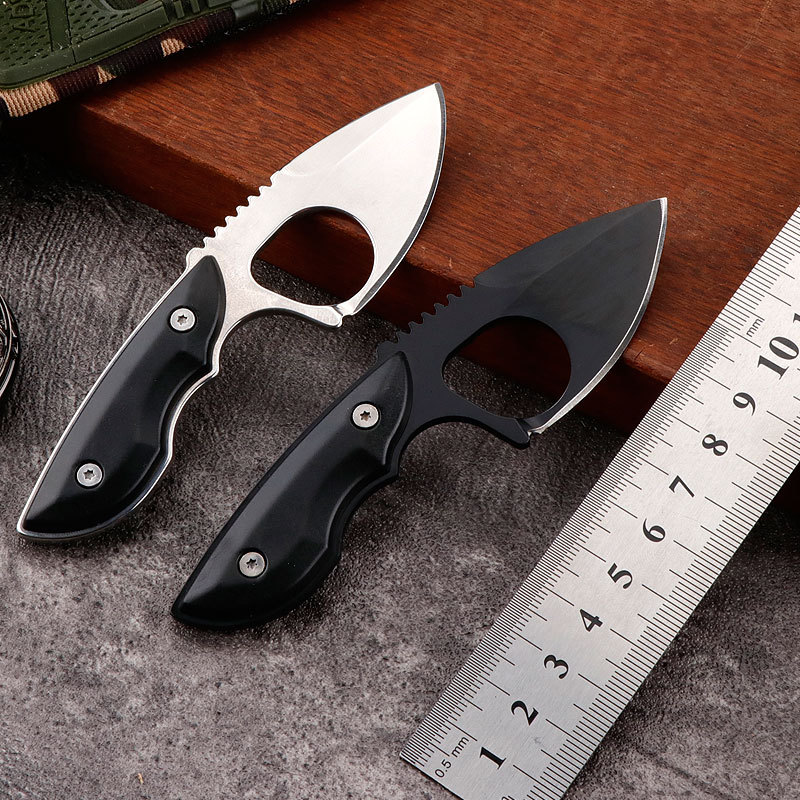 سكين مستقيم صغير للاستخدام الخ - مراجعة Dive Knife Titanium وسعره