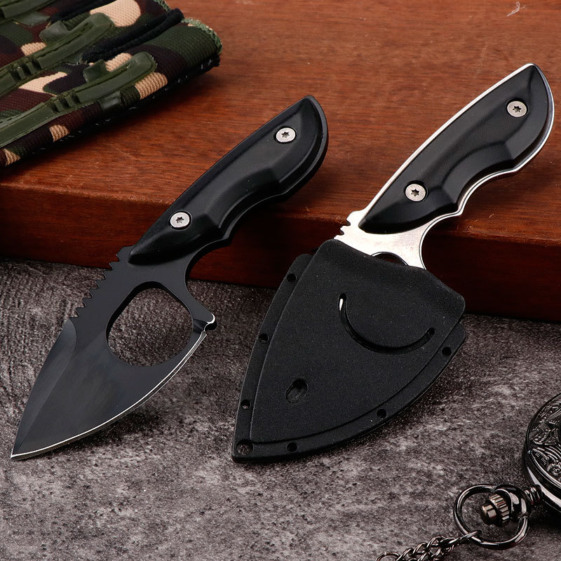 سكين مستقيم صغير للاستخدام الخ - مراجعة Dive Knife Titanium وسعره