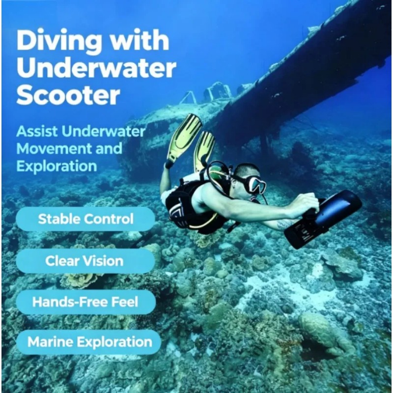 S1 Pro دافع مائي مقاوم للماء ح - مراجعة Aquatic Sports Swimming وسعره