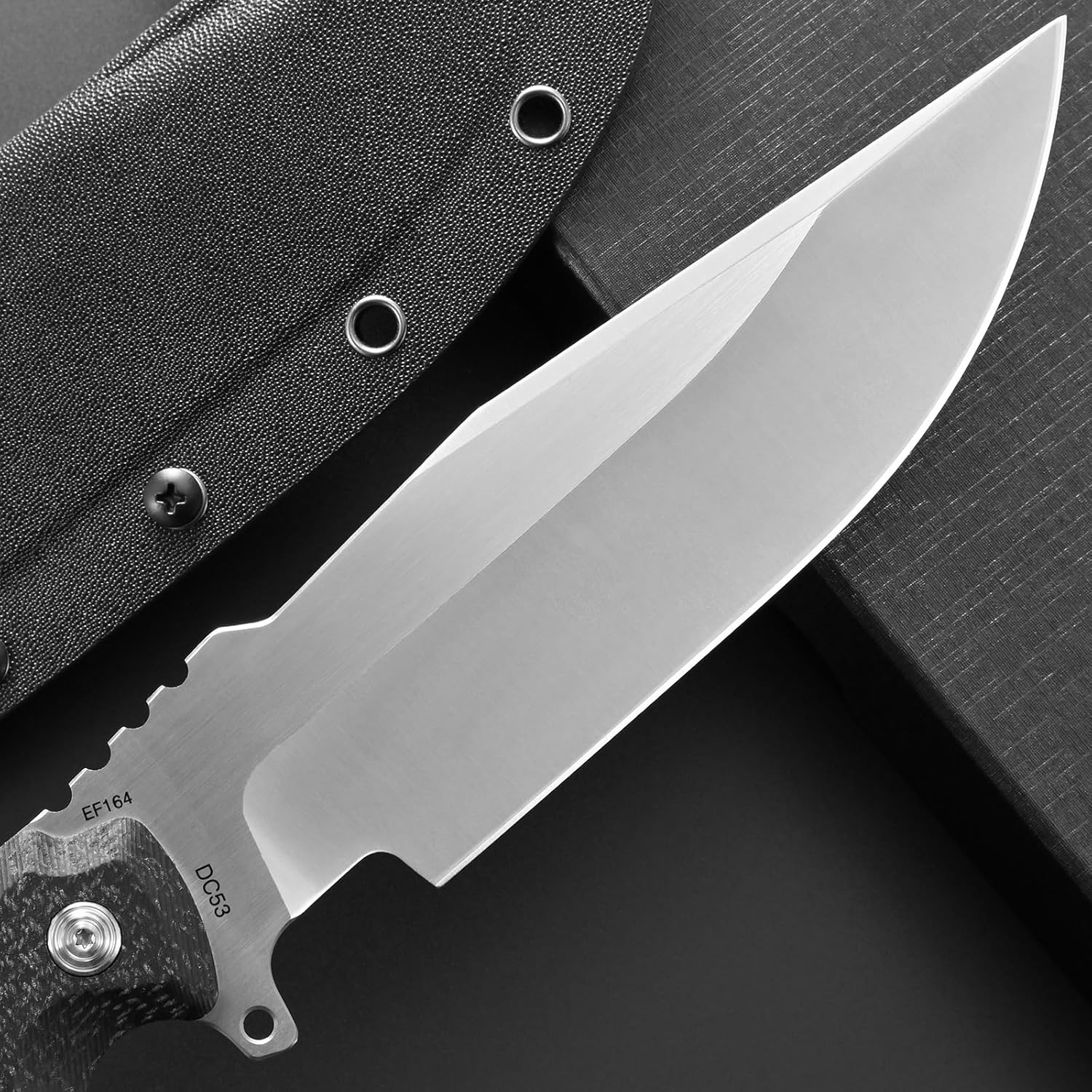 Eafengrow EF164 شفرة مثبتة سكي - مراجعة Dive Knife Titanium وسعره