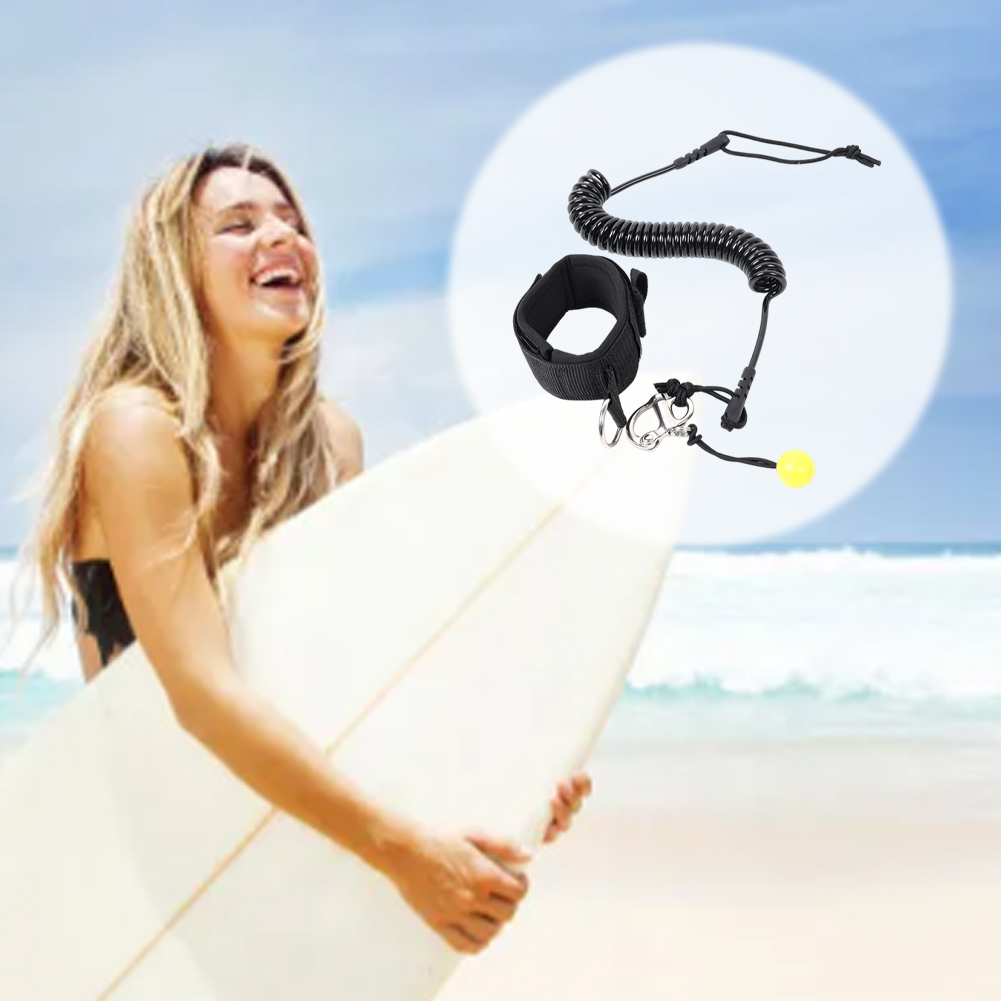 حبل قدم قابل للتعديل لألواح ال - مراجعة Surfboard Leash Ankle وسعره