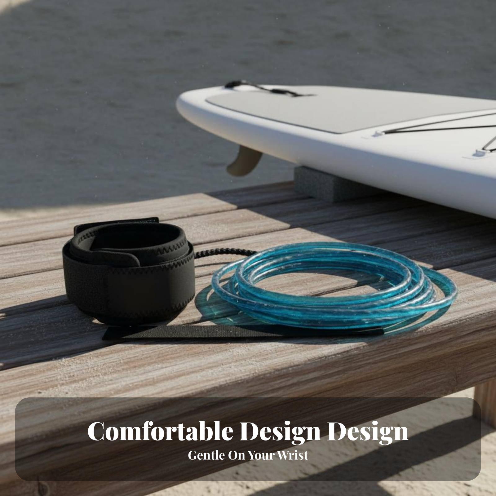رباط ركوب الأمواج خالٍ من العق - مراجعة Surfboard Leash Ankle وسعره