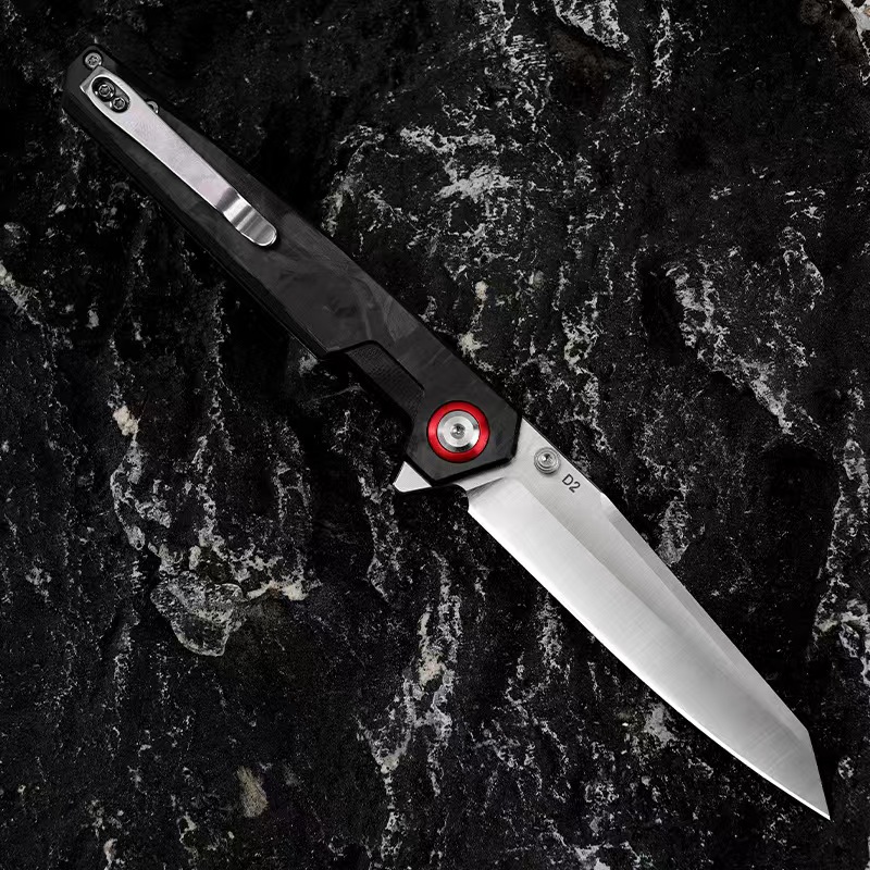 سكين بوكر عالي الجودة قابل للط - مراجعة Dive Knife Titanium وسعره