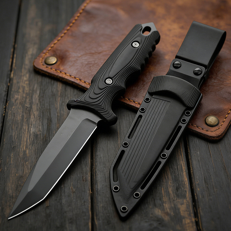 سكين مستقيم عالي الجودة من الف - مراجعة Dive Knife Titanium وسعره