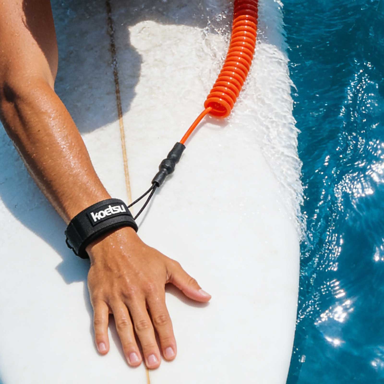 حبل ربط للساق مصنوع من مادة TP - مراجعة Surfboard Leash Ankle وسعره