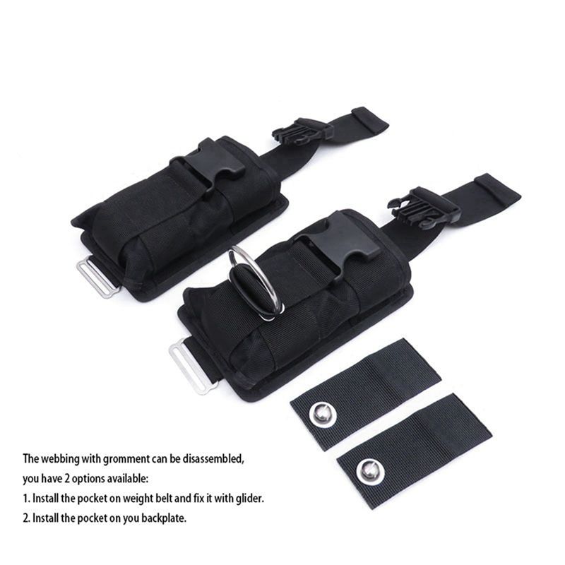 مجموعة جديدة من 6 قطع، جيوب سو - مراجعة Dive Weight Belt وسعره