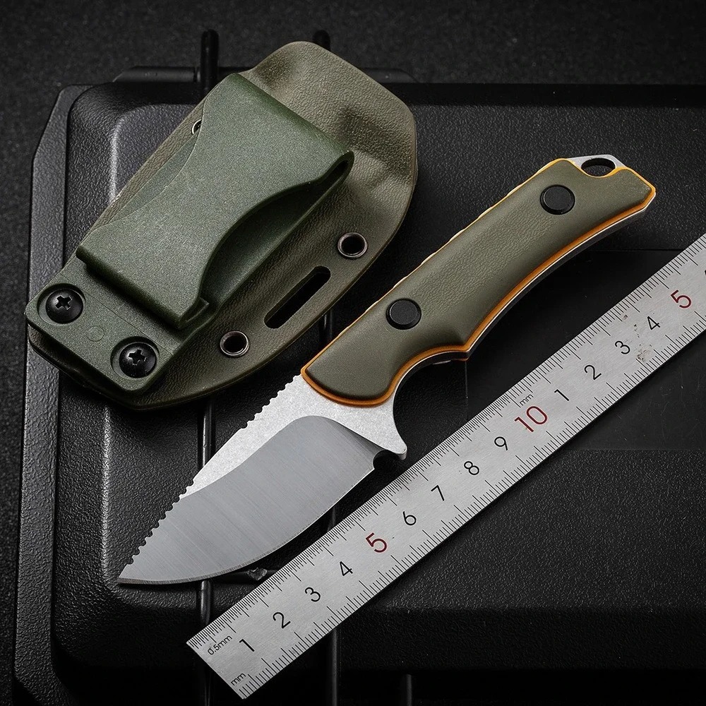 سكين مستقيم عالي الصلابة للاست - مراجعة Dive Knife Titanium وسعره